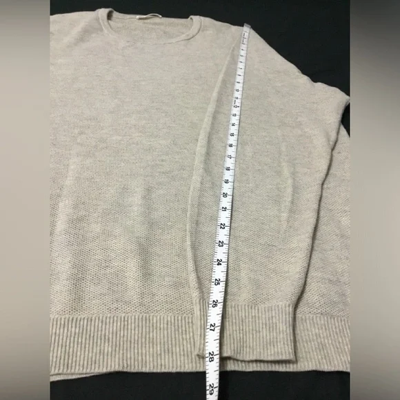 Marine Layer Mens Knit Beige Cotton Blend Crew Neck Sweater Size XXL - M400 - Picture 8 of 9